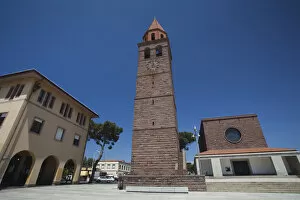 Italy, Sardinia, Southwest Sardinia, Carbonia, Chiesa de San Ponziano church