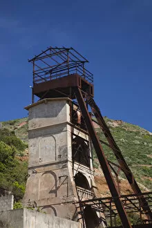 Italy, Sardinia, Southwest Sardinia, Monteponi, Monteponi mining complex, dating back
