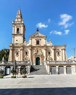 Ragusa Ibla Prints: Italy, Sicily, Ragusa, Cathedral of San Giovanni Battista