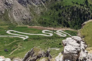 Italy, Trentino-Alto Adige, Alps, Dolomites, Trento district, Val di Fassa