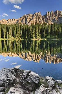 Italy, Trentino-Alto Adige, Bolzano district, South Tyrol, Val d Ega, Carezza