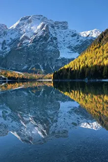 Italy, Trentino-Alto Adige, Dolomites, Lake Braies