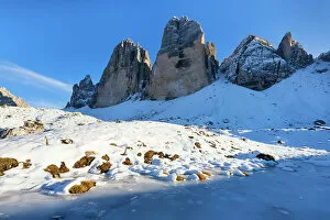 Images Dated 26th September 2022: Italy, Trentino-Alto Adige, Dolomites, Three Peaks