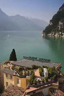 Images Dated 29th September 2009: Italy, Trentino-Alto Adige, Lake District, Lake Garda, Riva del Garda, lake view