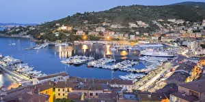 Tuscany Prints: Italy. Tuscany. Grosseto district. Maremma. Monte Argentario. Porto Santo Stefano