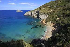 Italy, Tuscany, Monte Argentario, Acqua Dolce Beach
