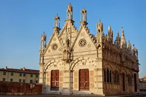 Italy, Tuscany, Pisa town, Santa Maria dell Spina church
