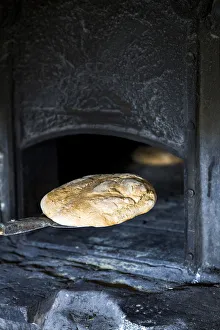 Lucca Prints: Italy, Tuscany, Serchio Valley, Bread recently baked