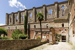 Italy. Tuscany. Siena district Chiusdino. San Galgano Abbey