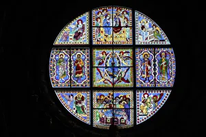 Images Dated 26th June 2018: Italy, Tuscany, Siena, historic center, (UNESCO World Heritage Site), Duccio s