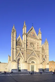 Historical Town Prints: Italy, Umbria, Orvieto, Cathedral