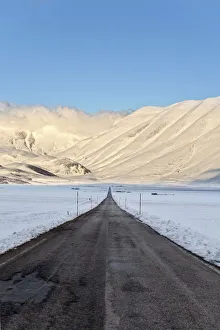 Italy, Umbria, Perugia district, Monti Sibillini NP, Norcia, Castelluccio di Norcia
