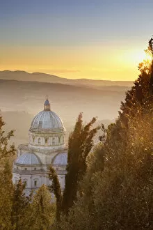 Italy, Umbria, Perugia district, Todi, Santa Maria della Consolazione