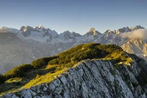 Italy, Veneto, province of Belluno, Auronzo di Cadore, the north walls of Marmarole group