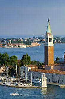 Images Dated 20th June 2011: Italy, Veneto, Venice, San Giorgio Maggiore Church across Canale di San Marco