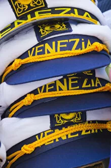Italy, Veneto, Venice, Venezia Sailors Caps for sale