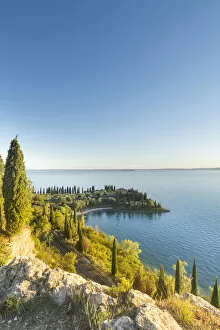 Images Dated 25th May 2017: Italy. Veneto. Verona district. Lake Garda. Punta San Vigilio