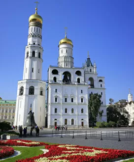 Images Dated 6th November 2012: Ivan the Great Bell Tower (1600), Moscow Kremlin, Moscow, Russia