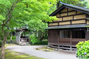 Akita Prints: Iwahashi-ke Samurai House on Samurai Residence Street, Kakunodate, Akita, Japan