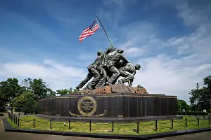 Eastern Usa Prints: Iwo Jima Us Marine Corps Memorial Statue at Arlington National Cemetery