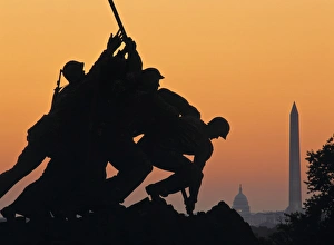 Us A Prints: Iwo Jima Memorial, Washington D