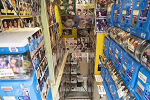 J-Pop shop on Takeshita Street, Harajuku, Tokyo, Japan