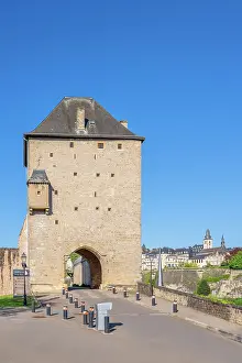 City Wall Prints: Jacob tower at Rham plateau, Luxembourg