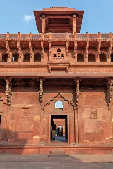 Agra Prints: Jahangir Palace, Agra Fort, Agra, Uttar Pradesh, India