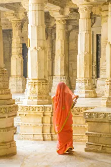 Jain temple at Ranakpur, Rajasthan, India