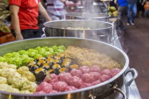 Market Stall Prints: Jalan Alor Night Food Market, Bukit Bintang, Kuala Lumpur, Malaysia
