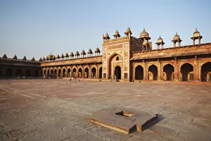 Images Dated 4th July 2011: Jama Masjid, Fatehpur Sikri (UNESCO World Heritage Site), Uttar Pradesh, India