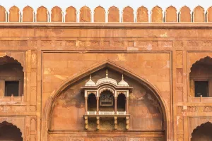 Delhi Prints: Jama Masjid Mosque (Indias largest Mosque), Old Delhi, Delhi, India