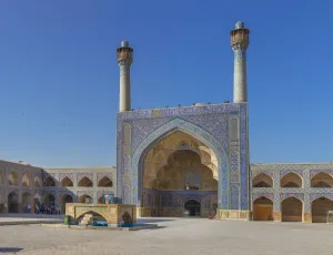 Ceramic Prints: Jameh Mosque, Isfahan, Isfahan Province, Iran