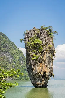 Limestone Prints: James Bond island also known as Khao Phing Kan