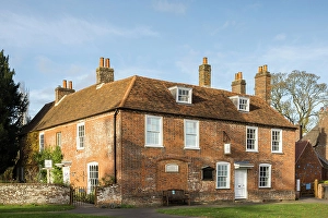 Hampshire Prints: Jane Austen's House, Chawton, near Alton, Hampshire, England, UK