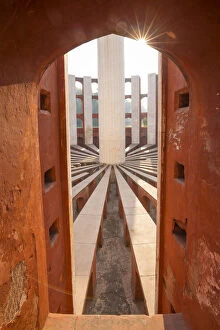 Images Dated 30th November 2017: Jantar Mantar (architectural astronomy instruments built in 1724), New Delhi, India