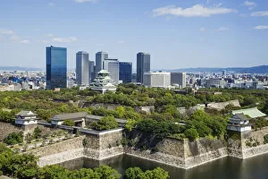 Images Dated 10th January 2013: Japan, Honshu, Kansai, Osaka, Osaka Castle