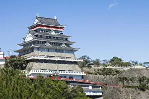 Images Dated 8th February 2018: Japan, Honshu, Shizuoka Prefecture, Atami, Atami Castle