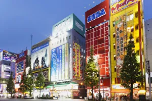 Japan, Honshu, Tokyo, Akihabara, Street Scene
