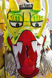 Images Dated 5th January 2017: Japan, Honshu, Tokyo, Asakusa, Nebuta Festival, Parade Float depicting Dragon
