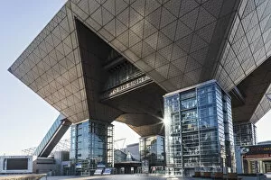 Images Dated 20th February 2019: Japan, Honshu, Tokyo, Tokyo Waterfront City, Odaiba, Tokyo Big Sight Convention Center