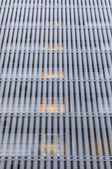 Images Dated 12th March 2020: Japan, Honshu, Tokyo, Toyosu, Shinonome, High Rise Apartment Block Detail
