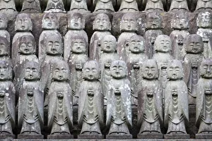 Kamakura Prints: Japan, Kamakura, statues of monks