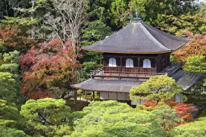 Worship Prints: Japan, Kyoto, Ginkakuji Temple - A World Heritage Site