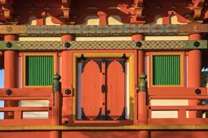 Images Dated 12th November 2015: Japan, Kyoto, Higashiyama District, Kiyomizu-dera Temple, The Deva gate