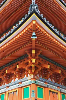 Japan, Kyoto, Higashiyama District, Kiyomizu-dera Temple, The Deva gate