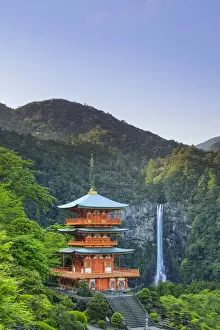 Japan, Wakayama Prefecture, Kumano Kodo Pilgrimage Trail (UNESCO Site), Nachi Taisha