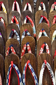 Images Dated 9th November 2011: Japanese sandals, Japan