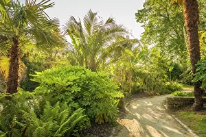 Quimper Prints: Jardin de la Retraite, Quimper, Finistere, Brittany, France