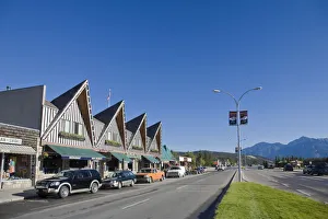 Images Dated 5th March 2008: Jasper Town Resort, Jasper National Park, Alberta, Canada